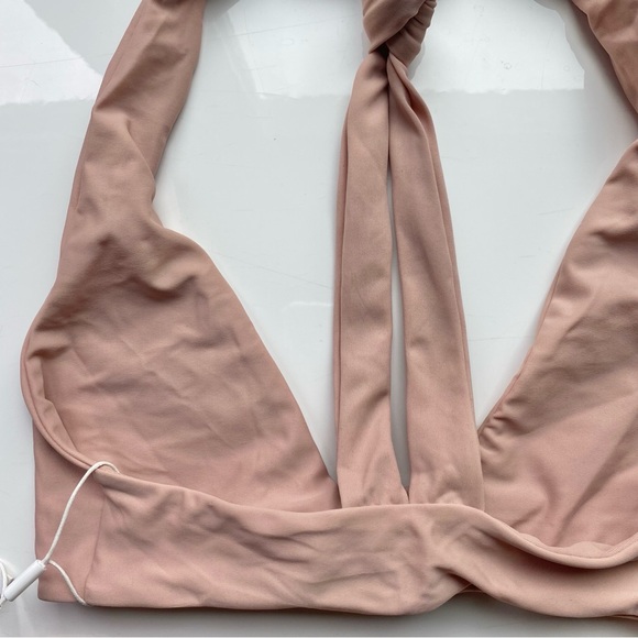 NEW MIKOH “Balboa” top in Size S & “Cruz Bay” bottom in Size XS in mauve pink - Picture 5 of 10